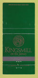 Matchbook Cover - Kingsmill on the James  30 Strike