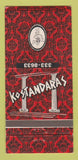 Matchbook Cover - Kostandaras Restaurant Fairview Park OH 30 Strike