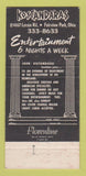 Matchbook Cover - Kostandaras Restaurant Fairview Park OH 30 Strike
