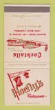 Matchbook Cover - Hoefly's Restaurant Long Beach CA 30 Strike