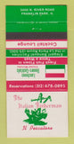 Matchbook Cover - Italian Fisherman Il Pescatore Franklin Park IL 30 Strike