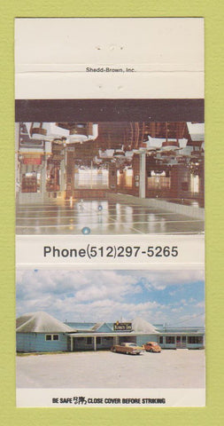 Matchbook Cover - King's Inn Kingsville TX Loyola Beach 30 Strike