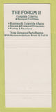 Matchbook Cover - The Forum Restaurants West Orange NJ Paramus 30 Strike