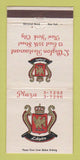 Matchbook Cover - L'Aiglon Restaurant New York City 30 Strike