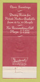 Matchbook Cover - L'Aiglon Restaurant New York City 30 Strike