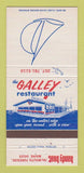 Matchbook Cover - Galley Restaurant Falmouth MA 30 Strike