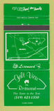 Matchbook Cover - Galt View Restaurant  Cambridge ON 30 Strike