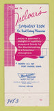 Matchbook Cover - Treloar's Inn Fort Dodge IA 30 Strike