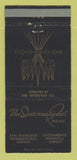 Matchbook Cover - International Room San Francisco CA Sacramento 30 Strike