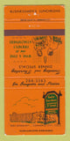 Matchbook Cover - Gala Gardens Restaurant Commerce City Colorado WEAR 30 Strike