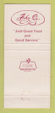 Matchbook Cover - John Q's Restaurant Aurora Colorado 30 Strike