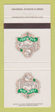 Matchbook Cover - Finnegan's Bar Grill Universal Studios Florida FL 30 Strike