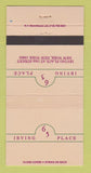 Matchbook Cover - 65 Irving Place New York City WEAR 30 Strike