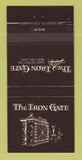 Matchbook Cover - Iron Gate Restaurant Westlake OH 30 Strike