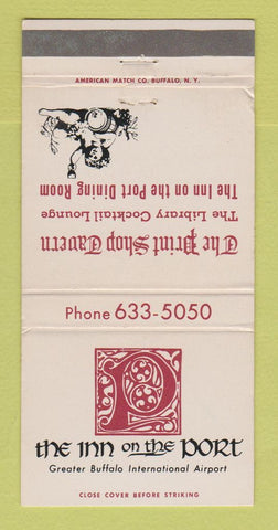 Matchbook Cover - Inn on the Port Buffalo NY 30 Strike