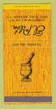 Matchbook Cover - El Pilon Restaurant Hato Tejas Bayamon Puerto Rico 30 Strike