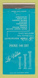 Matchbook Cover - La Valles Restaurant Mentor OH 30 Strike