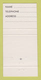 Matchbook Cover - Friday Restaurant Toronto ON 30 Strike