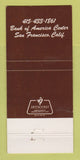 Matchbook Cover - Great Electric Underground San Francisco CA  30 Strike