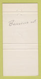 Matchbook Cover - George's Restaurant Belleville ON 30 Strike