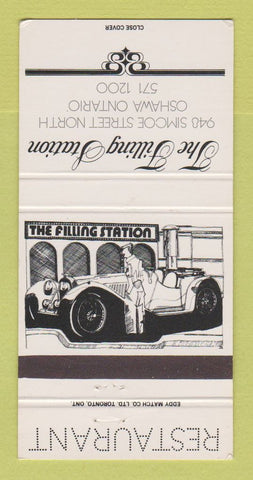 Matchbook Cover - The Filling Station Oshawa ON 30 Strike