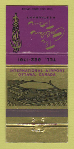 Matchbook Cover - The Golden Totem Restaurant Ottawa ON 30 Strike