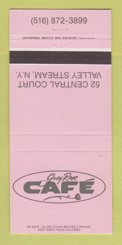 Matchbook Cover - Grey Rose Cafe Valley Stream NY 30 Strike