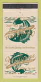 Matchbook Cover - Hudgins Restaurant West Palm Beach FL 30 Strike