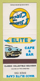 Matchbook Cover - Waco Elite Cafe 30 Strike