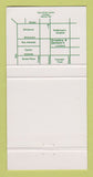 Matchbook Cover - Denison's Growlers Toronto ON WEAR 30 Strike