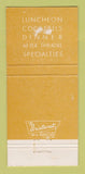 Matchbook Cover - House of Chan New York City WEAR 30 Strike