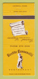 Matchbook Cover - Grotto Cassanelli Restaurant Haverhill MA 30 Strike