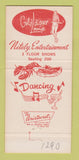 Matchbook Cover - Gold Digger Lounge Kansas City MO Girlie 30 Strike