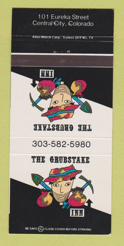 Matchbook Cover - Grubstake Inn Central City Colorado 30 Strike
