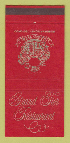 Matchbook Cover - Grand Tier Restaurant 30 Strike