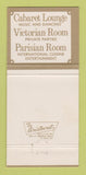 Matchbook Cover - Grassfield's Restaurant Chicago IL 30 Strike