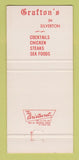Matchbook Cover - Grafton's in Silverton Cincinnati OH 30 Strike