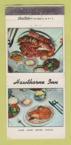 Matchbook Cover - Hawthorne Inn Berlin CT WEAR 30 Strike