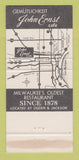 Matchbook Cover - John Ernst Cafe Milwaukee WI 30 Strike
