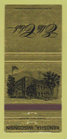 Matchbook Cover - Elks Club Kenosha WI 30 Strike