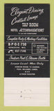 Matchbook Cover - Elks Club Kenosha WI 30 Strike