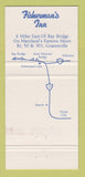 Matchbook Cover - Fisherman's Inn Grasonville MD WEAR 30 Strike