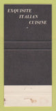 Matchbook Cover - Galleria Restaurant Westport CT 30 Strike