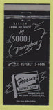 Matchbook Cover - Hesser Supper Club Oshkosh WI 30 Strike