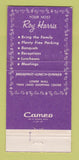 Matchbook Cover - Lakeview Inn Wichita KS 30 Strike