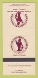 Matchbook Cover - Great Godfrey Daniels Skokie IL restaurant 30 Strike