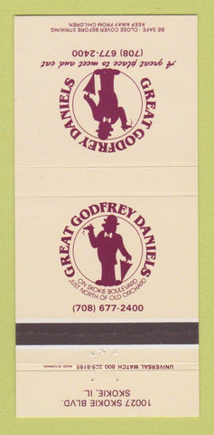 Matchbook Cover - Great Godfrey Daniels Skokie IL restaurant 30 Strike