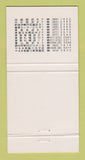 Matchbook Cover - Restaurant Edelweiss Japan? 30 Strike