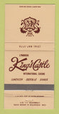 Matchbook Cover - Lynbrook King's Castle Lynbrook LI NY WEAR 30 Strike