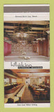 Matchbook Cover - Hillside Inn Plymouth MI 30 Strike